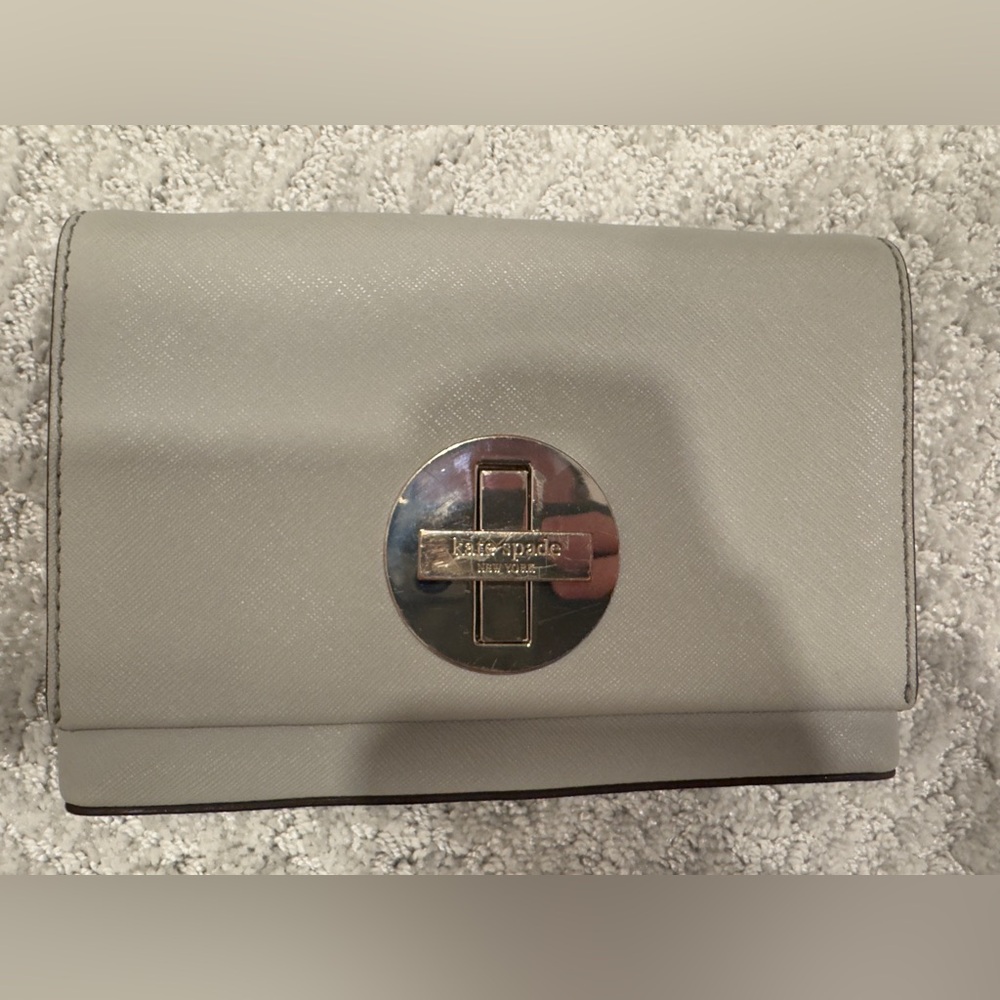 Kate Spade Gray Crossbody Bag